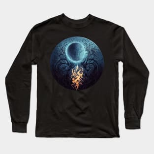 Blue Tree - Alchemic Talisman Long Sleeve T-Shirt